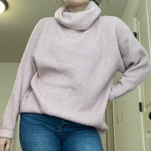 Loft oversized turtle neck sweater